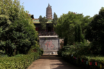 远眺万固寺