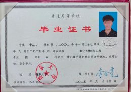 鲁东大学毕业证原版样式图片